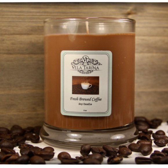 Vela Tarina Other - Fresh Brewed Coffee - Soy Candle